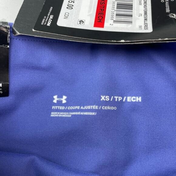 Under Armour Motion Ankle Leggings In Starlight Celeste Women's Size XS - Picture 3 of 7